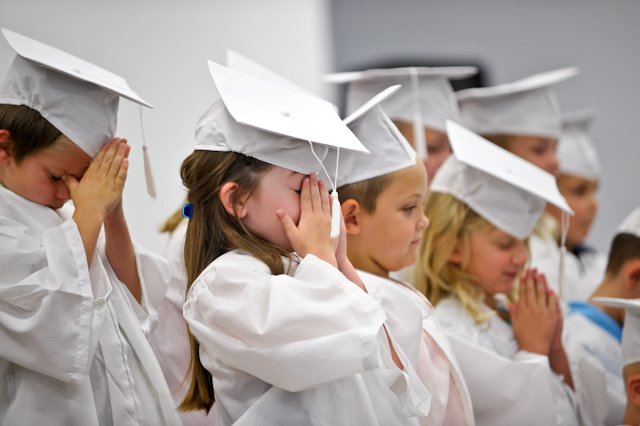 Children in a Christian School