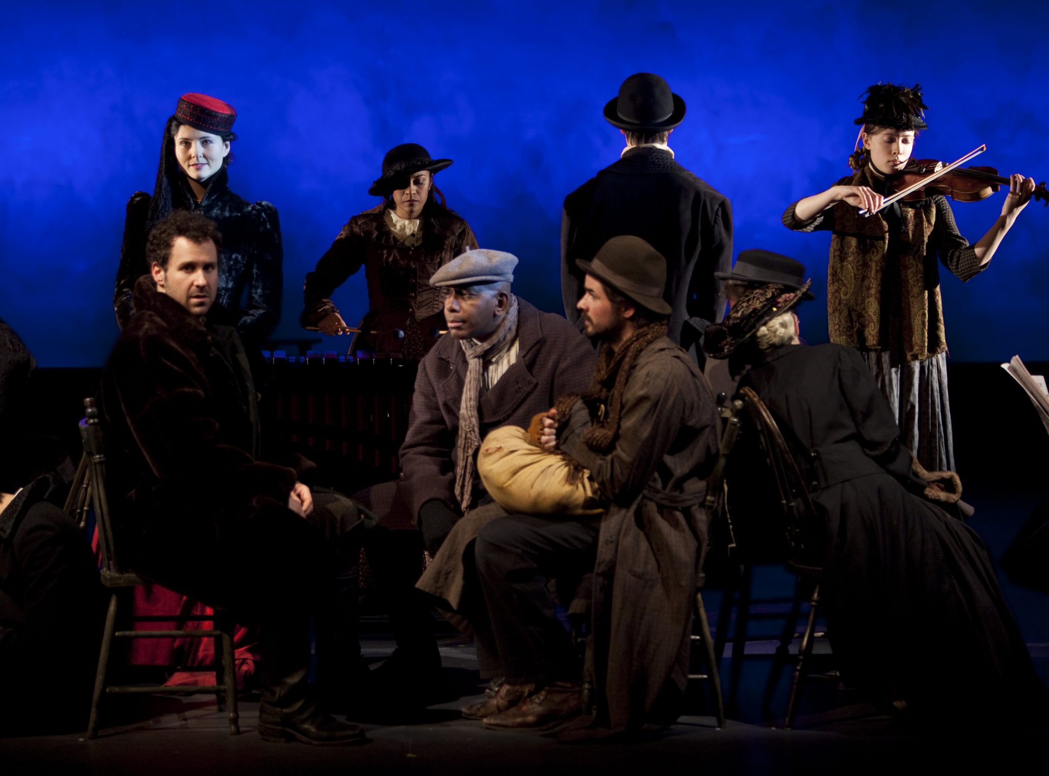 A scene from Fyodor Dostoyesky's "The Idiot"