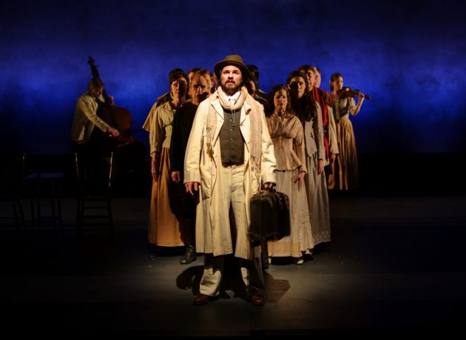 A scene from Fyodor Dostoyesky's "The Idiot"