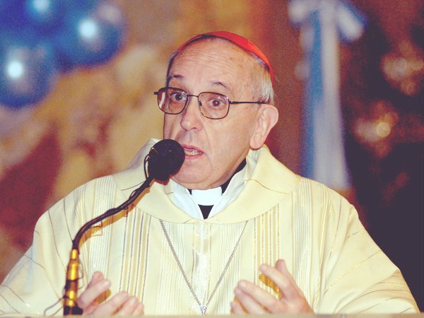 A new pope cardenal bergoglio