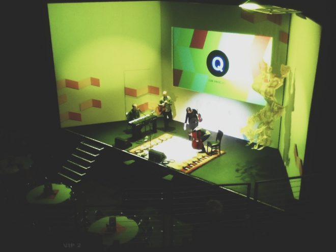 The Brilliance performs liturgical rock at Q