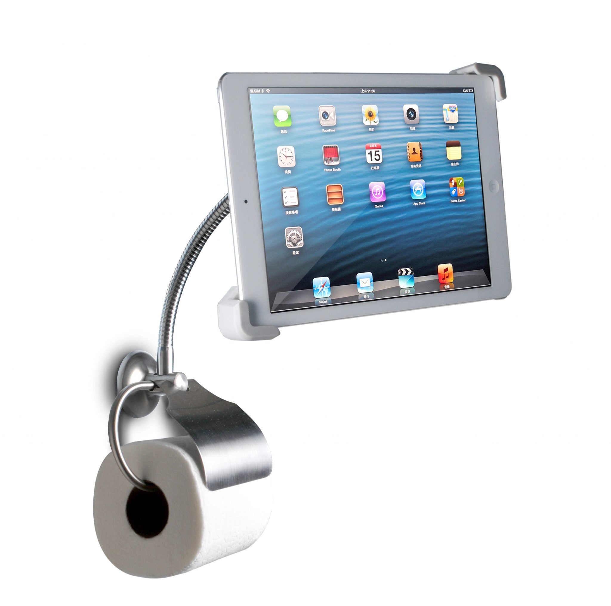iPad Toiler Paper Holder